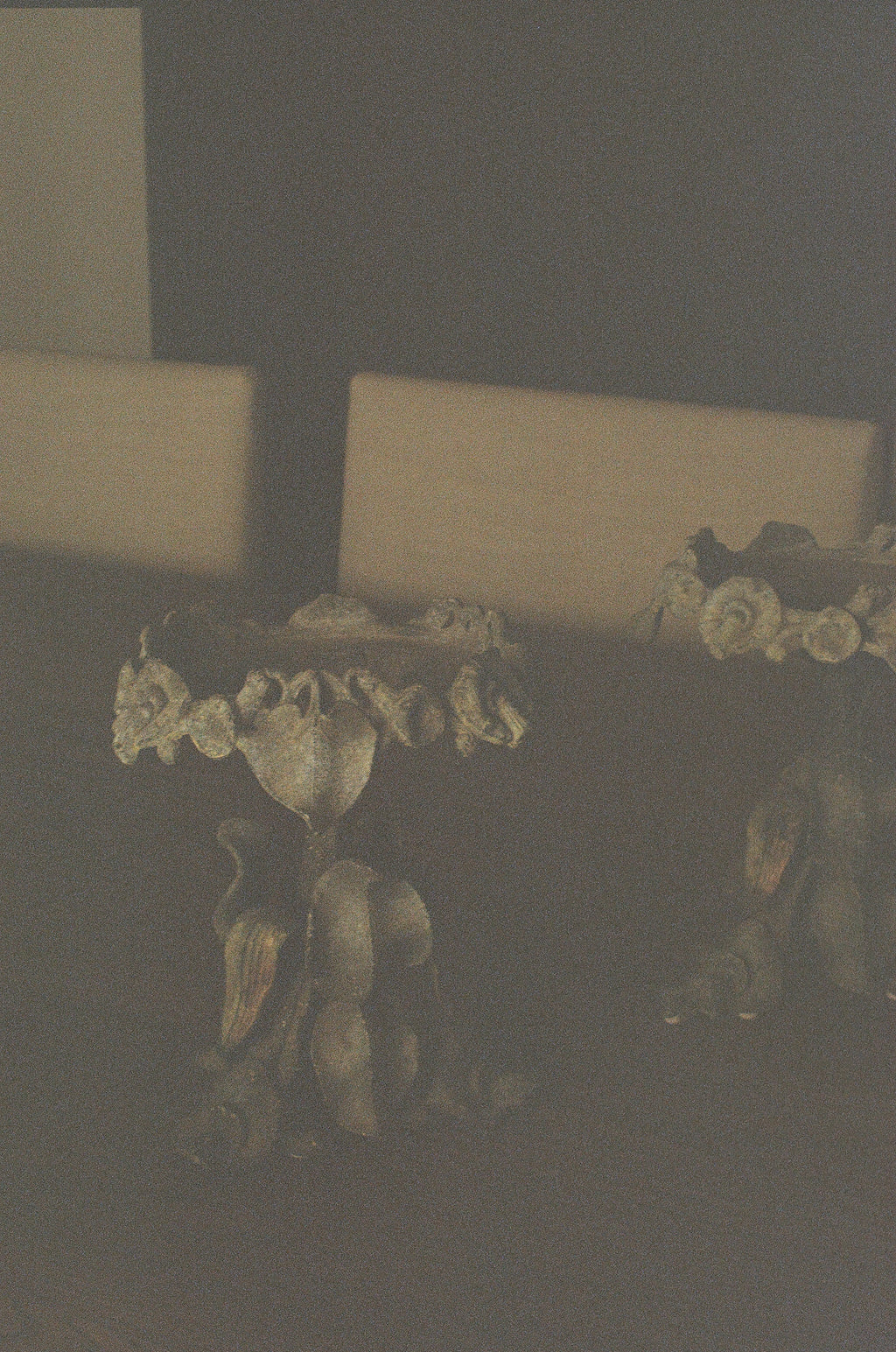 French Art Nouveau Candle Stands