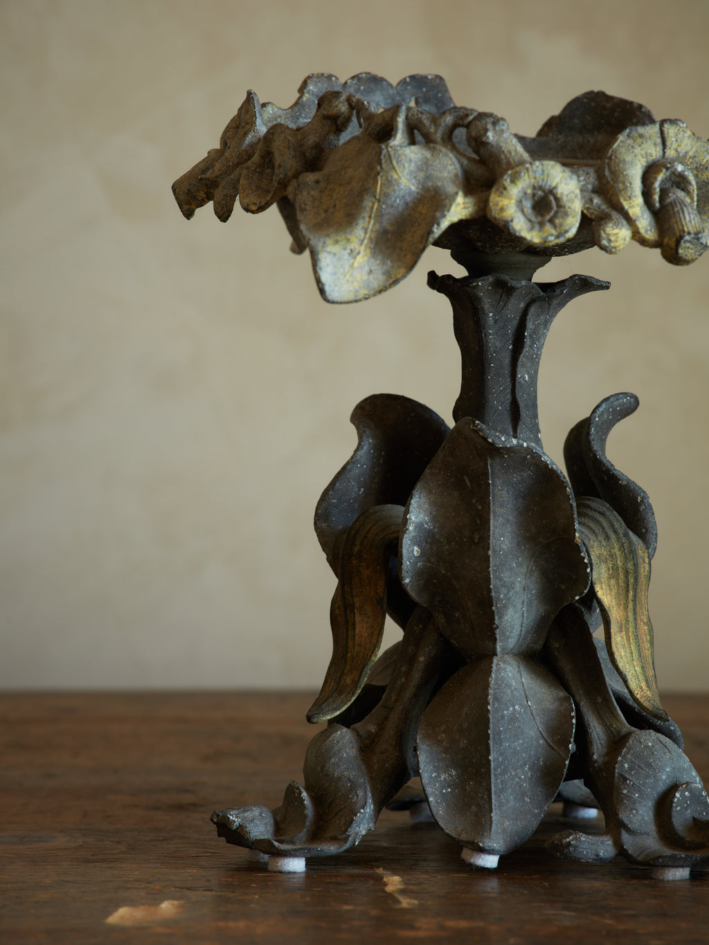 French Art Nouveau Candle Stands