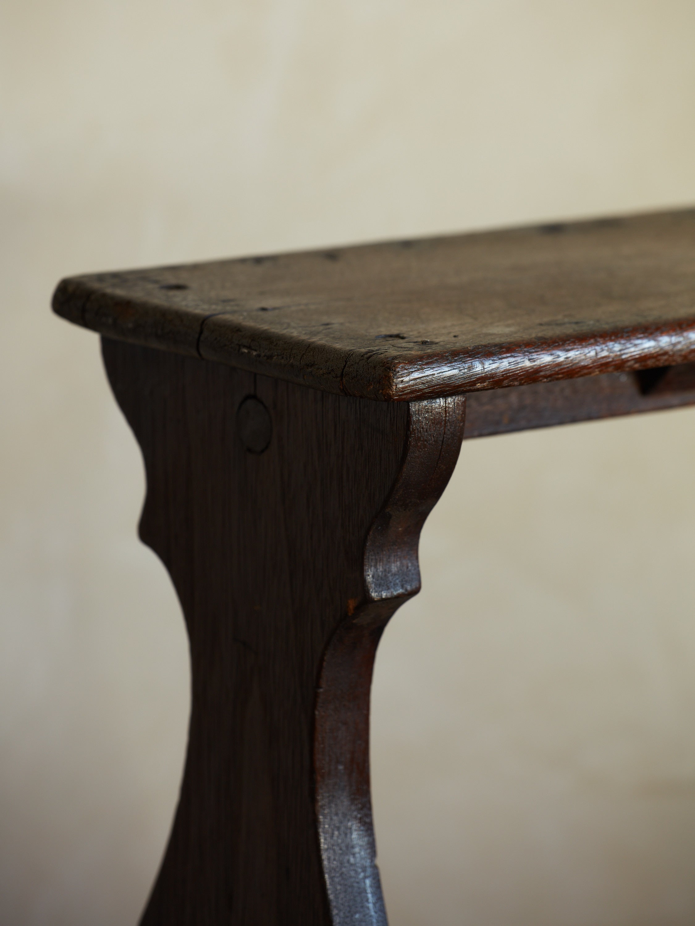 Antique Folk Step Stool