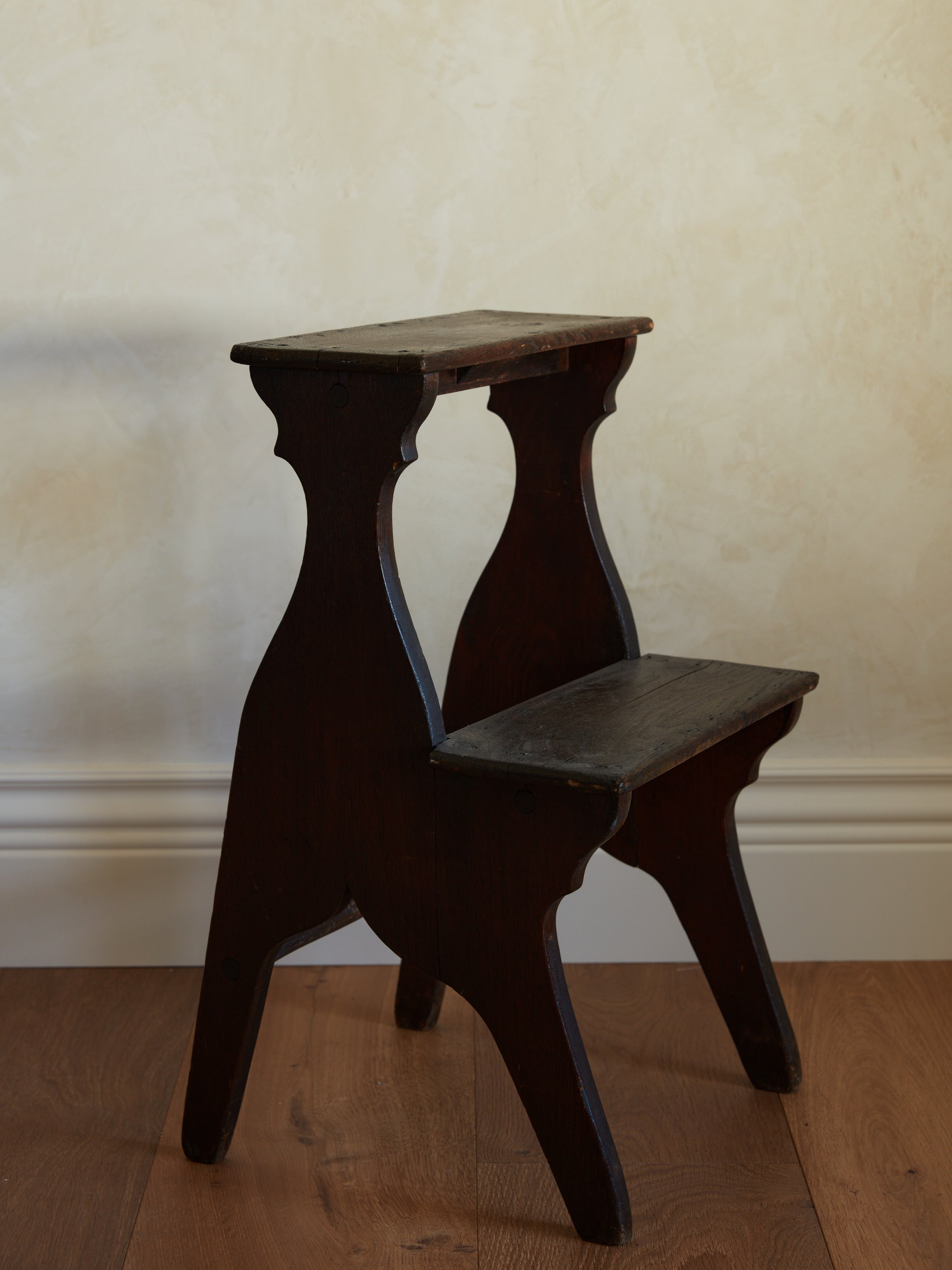 Antique Folk Step Stool