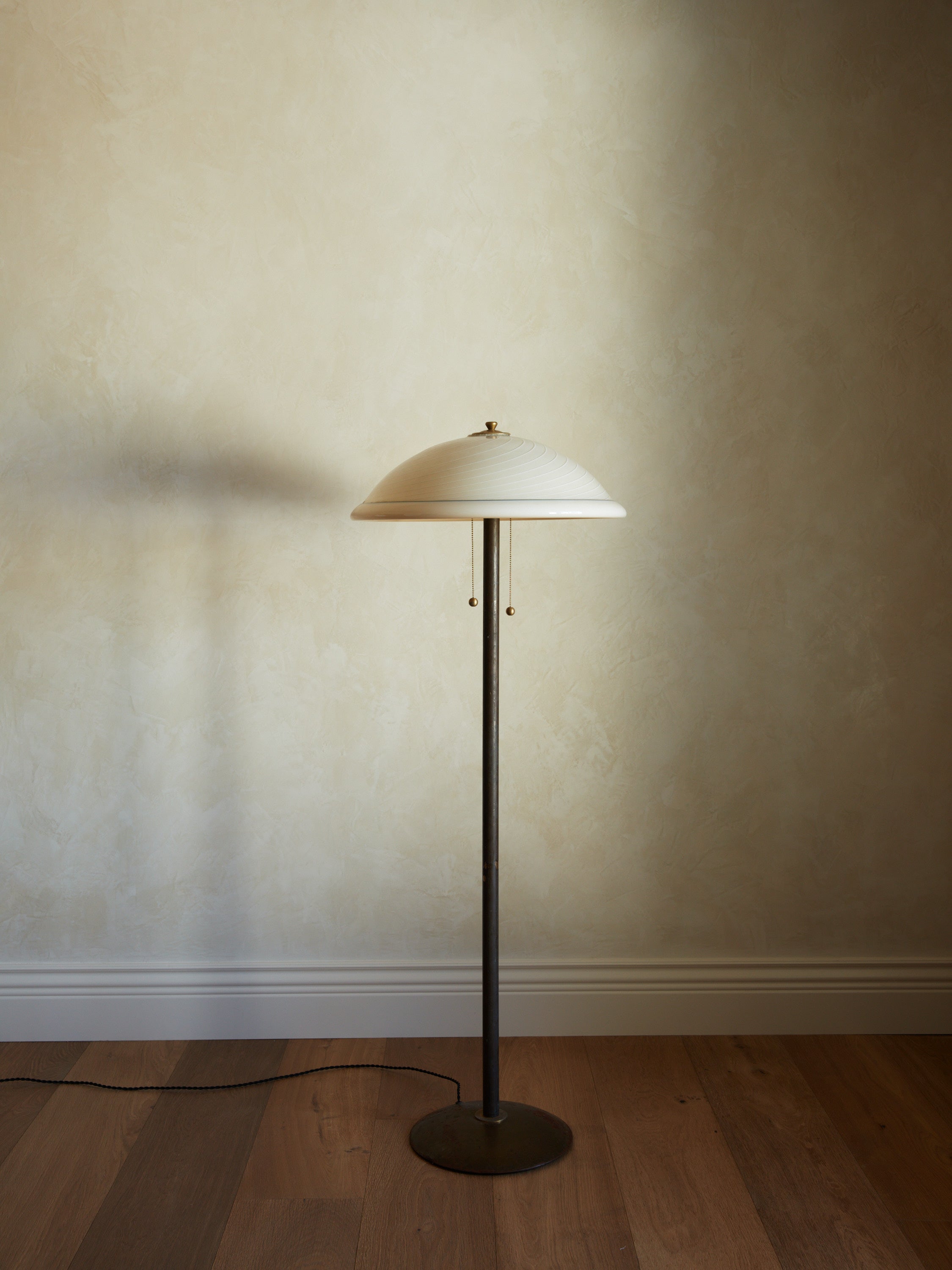 Swirled Murano Floor Lamp
