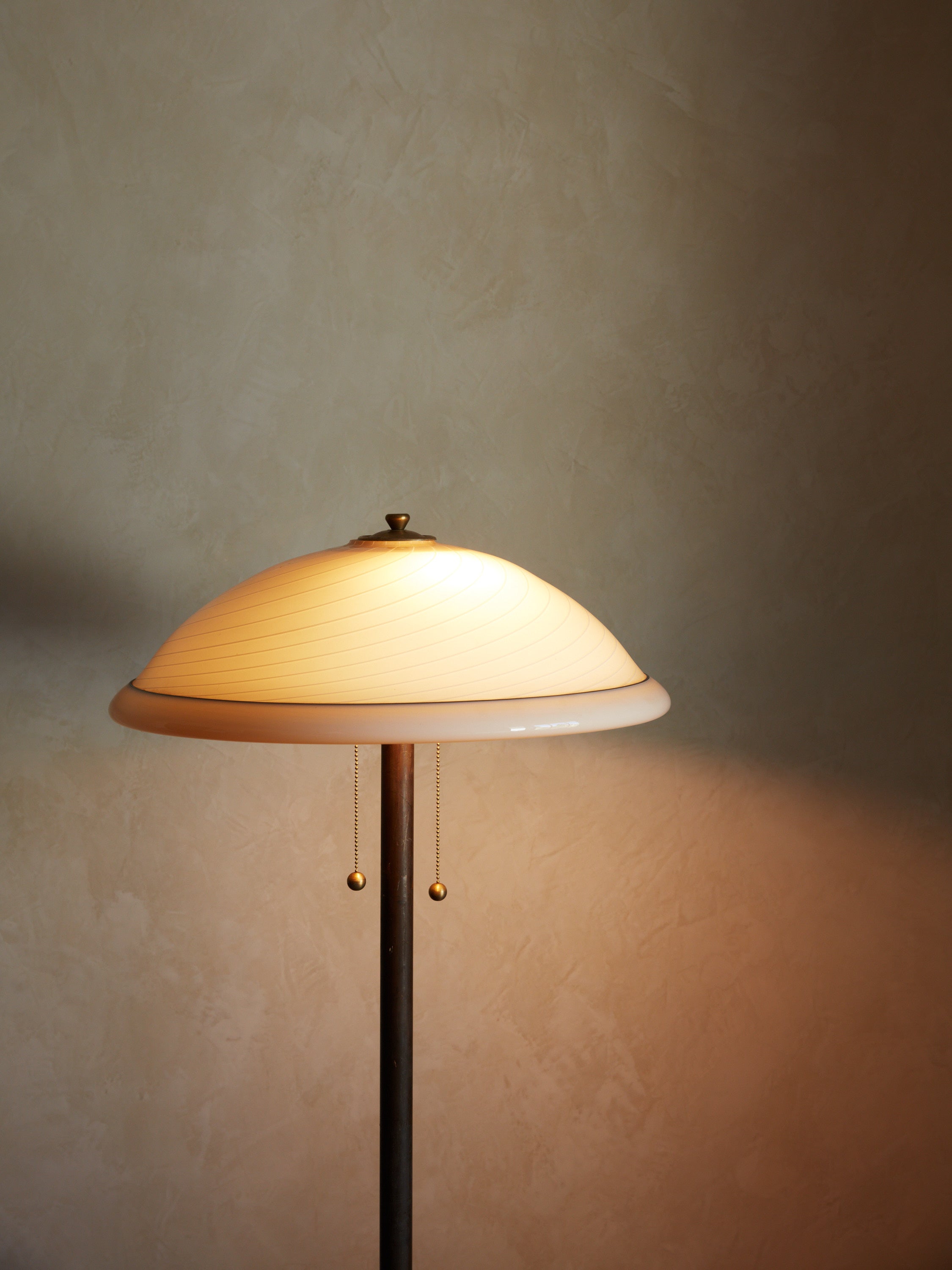 Swirled Murano Floor Lamp