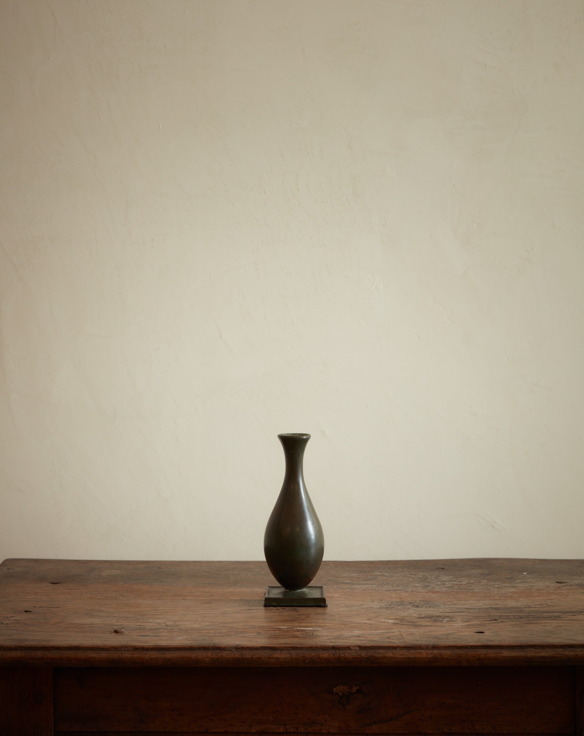 Swedish Bronze Vase by GAB