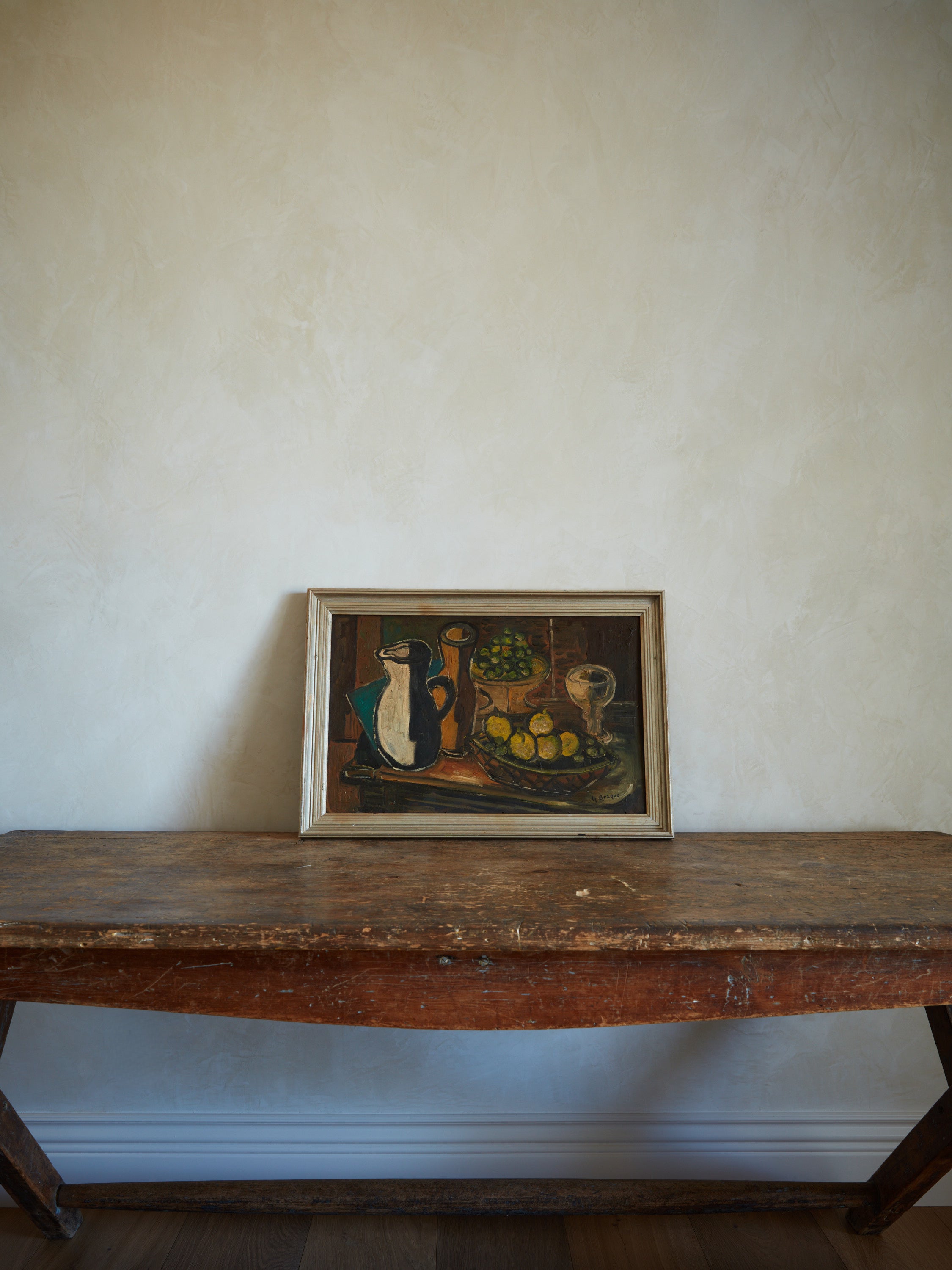 Framed Oil Still Life by Georges Braque